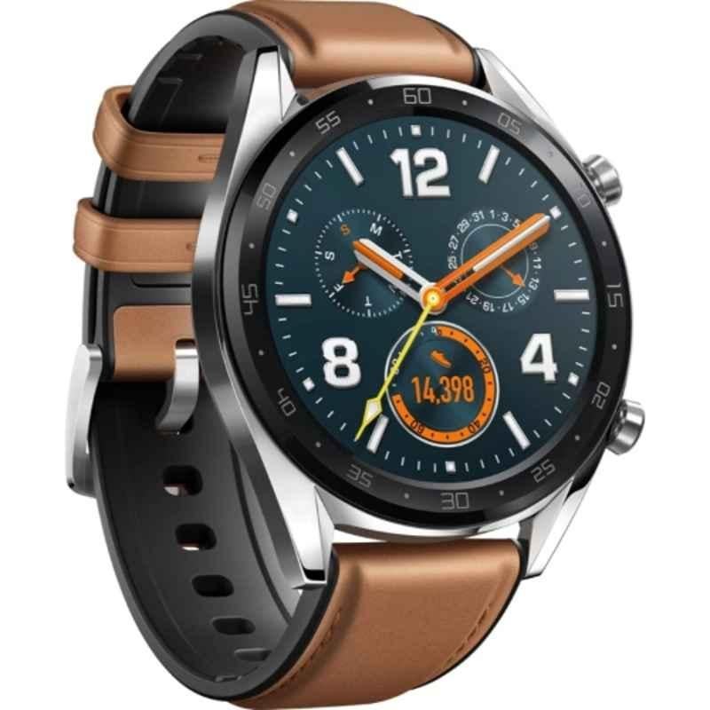Huawei Watch Fortuna 1.39 inch Brown Smart Watch, HUW-WATCH-FORTUNA-BRN