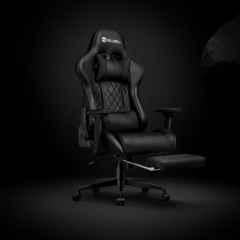 Cellbell Shadow FT PU Leather High Back Black Gaming Chair, CBHKFOC14490