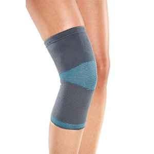 Kudize Cotton Tubular Grey Knee Cap Support, Size: XXXL