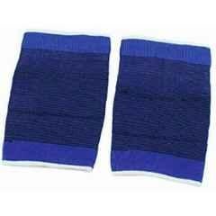 Matrica Blue & Black Sports Knee Support Sleeve for Injury Protection, Size: Free