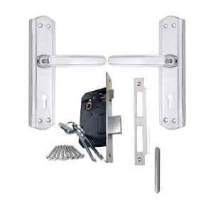 Onjecx BML65+S05MCP 7 inch Alloy Steel 6 Levers Mortise Handle Set