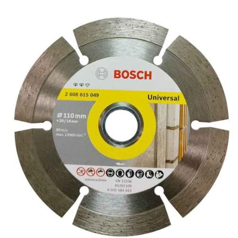 Bosch 110mm Universal Diamond Cutting Disc, 2608615049 (Pack of 10)