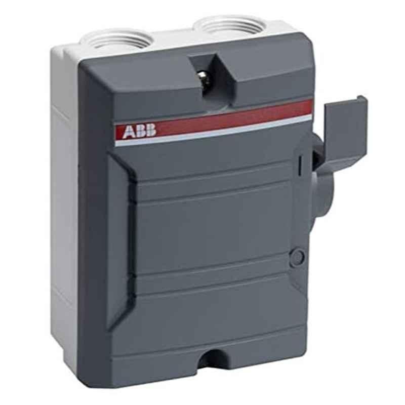 ABB BW325TPN 25A 3P Grey Enclosed Switch Disconnector, 2CMA142403R1000