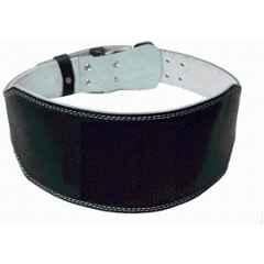 QUIT-X 4 inch Black Pre-Broken Comfortable & Durable Weight Lifting Belt for Gym Training, Size: Free