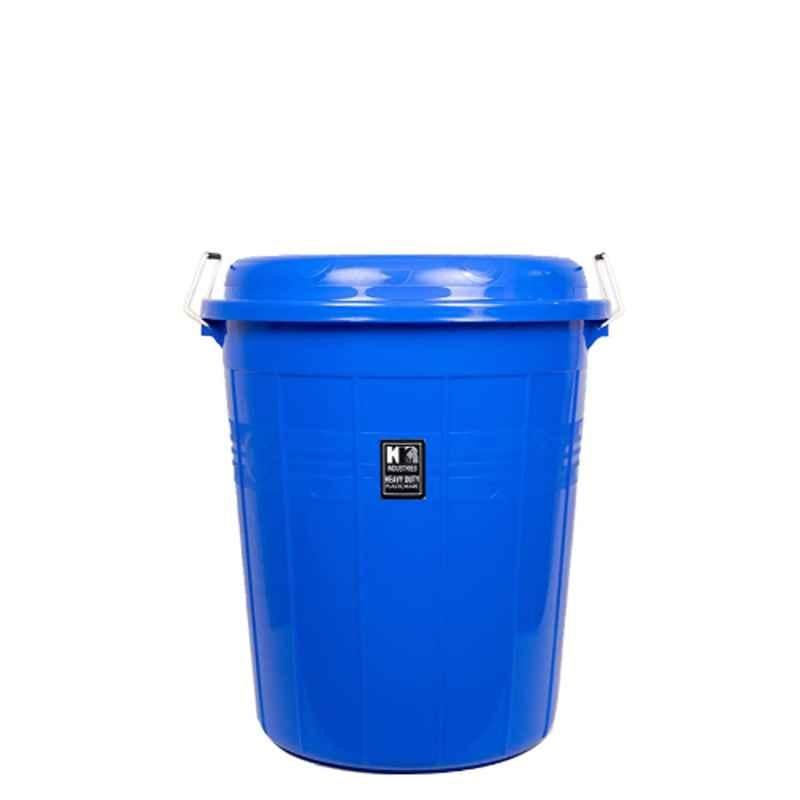 KKR 30L Plastic Blue Round Heavy Duty Bucket with Lid