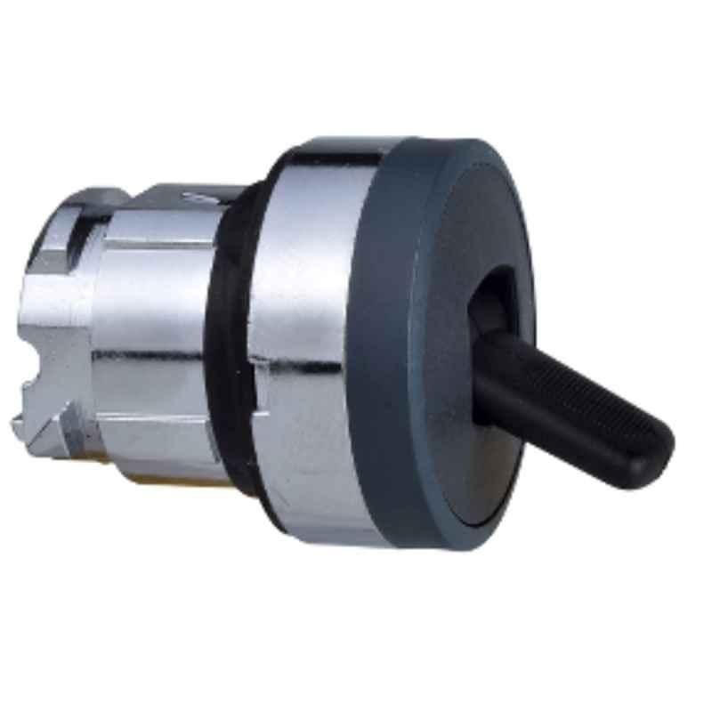 Schneider Harmony Xb4 Black Head 2 Positions Stay Put Toggle Switch, ZB4BD28