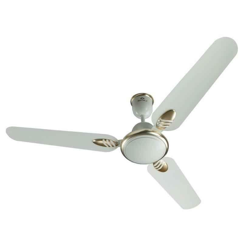 Bajaj Grace Gold DX 78W Bianco Ceiling Fan, Sweep: 1200 mm, 250843