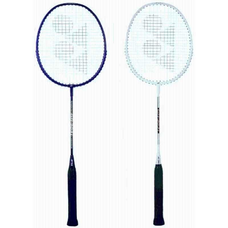 Yonex GR 303i 88g Blue & White Strung Badminton Racquet (Pack of 2)