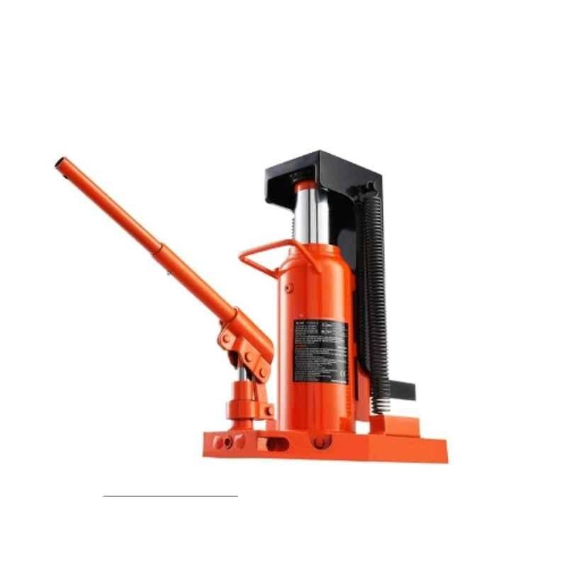 Nutronics 2.5-5 Ton Red Welded Steel Blue Manual Hydraulic Cylinder Toe Jack, TOJ-5T