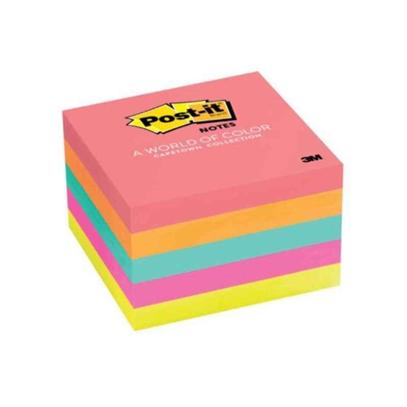 3M Post-it 654-5PK 5Pcs 3x3 inch Neon Color Note Pad Set