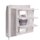 Urja Lite ULAV8I 60W White Air Ventilation Fan, Sweep: 8 Inch