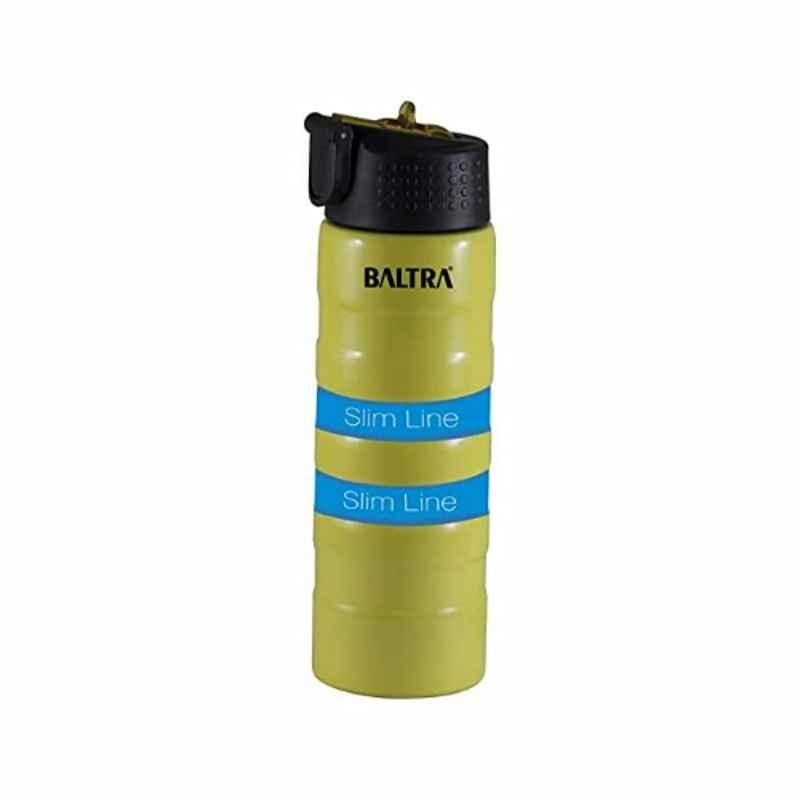 Baltra Rigid 650ml Stainless Steel Lime Hot & Cold Thermosteel Water Bottle, BSL 280
