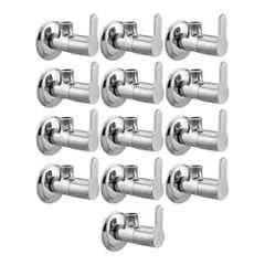 Fastgear Marc Stainless Steel Silver Chrome Finish Angle Valve, FG081 (Pack of 13)
