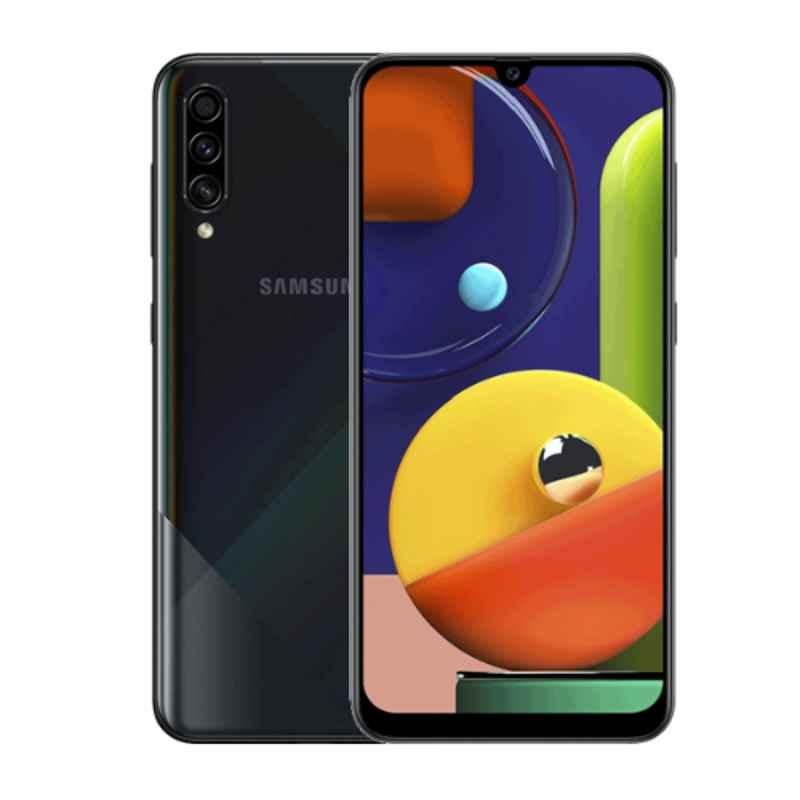 Samsung Galaxy A50 6.4 inch 4GB/128GB 4000mAh Black 4G Smartphone, SMA505FZKCXSGW-DSF