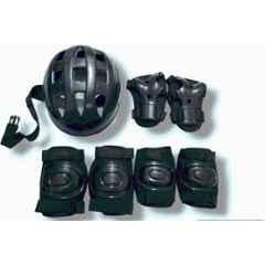 RB International Plastic & EVA Foam Black Skating Kit Premiumm-390 Cycling Kit