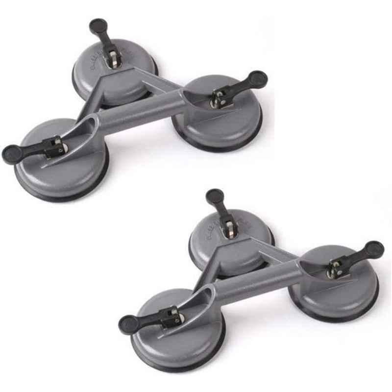 Robustline 200lbs Aluminium Glass Tile Puller Suction Cup (Pack of 2)