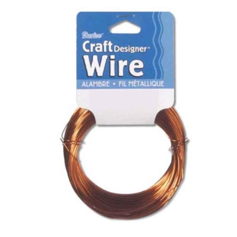 Darice 30 Yards 26 Gauge Brown Craft Wire