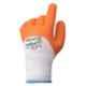 Karam HS-11 Latex Orange & White Hand Gloves, Size: M (Pack of 10)