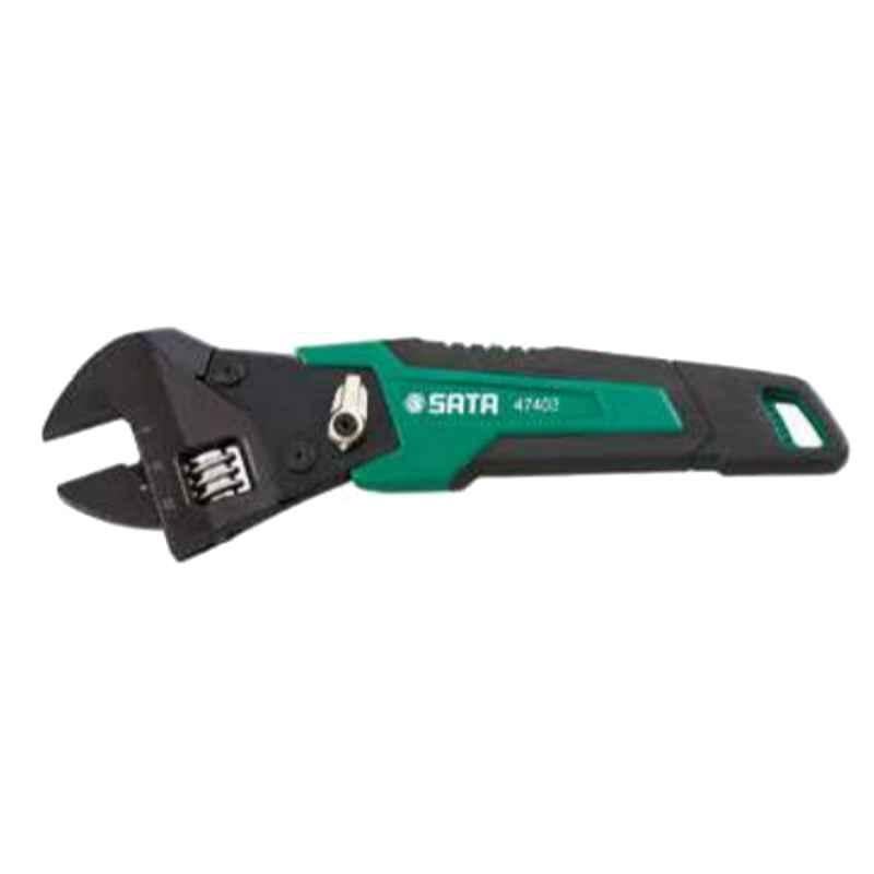 Sata GL47403 215.2mm 8 inch Ratcheting Adjustable Wrench