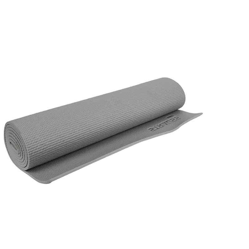 Strauss 1730x610x4mm Grey PVC Yoga Mat with Cover, ST-1401