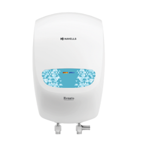 Havells Renato 3 Litre 3000W White & Blue Instant Water Heater, GHWEREPWB003