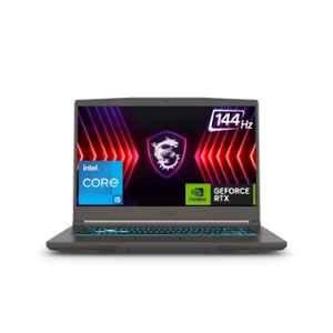 MSI Thin 15 B12VE-1689IN Cosmos Grey Laptop with 12th Gen Intel Core i5/16GB/512GB/DDR4/NVIDIA GeForce RTX 4050/Windows 11 Home & 15.6 inch FHD Display