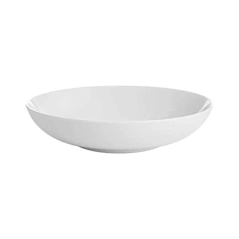 Price & Kensington 0059.076 23cm Porcelain White Simplicity Bowl