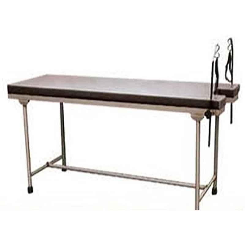 Aar Kay 180x60x46cm Plain Gynaec Examination Table with Mattress