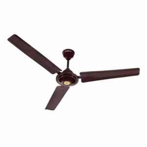 DigiSmart Apsara 50W 390rpm 3 Blade Brown Ceiling Fan with 2 Years Warranty, Sweep: 1200 mm
