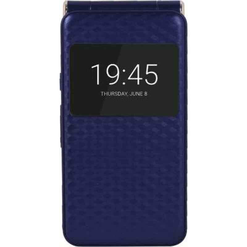 Blackbear i7 Trio Plus Blue 1.8 inch Display, 1.2MP Camera & Triple Sim Flip Mobile Phone