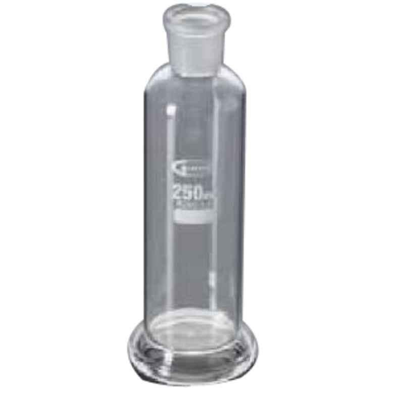Glassco 250ml Boro 3.3 Glass Gas Washing Bottle, 286.202.05 (Pack of 2)