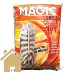 Magic Paints Cem Plus 25kg Apricot Matte Finish Decorative Waterproof Cement Paint