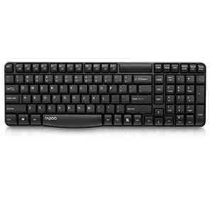 Rapoo E1050 Black Splash Wireless Keyboard