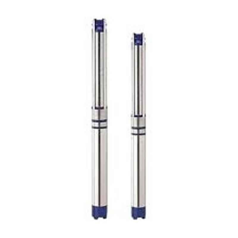 Lubi 1.5HP Water Filled Three Phase 18 Stage Submersible Pump with Cladded Motor, LKTW-3A