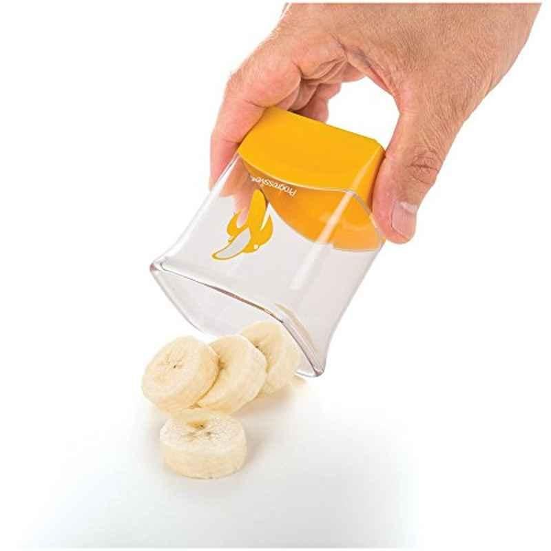 Progressive Prep Solutions PS1022 Plastic Yellow Banana Slicer