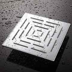 Zesta Amaze 4x4 inch Stainless Steel 304 Chrome Finish Square Overhead Shower