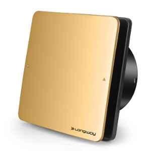 Longway FreshX 6 inch 22W Plastic Gold Exhaust Fan with Powerful Motor &  & 2 Years Warranty, Sweep: 150mm