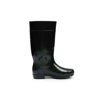 Hillson Century 15 inch PVC Black Rainwear Gumboot, AB006, Size: 10