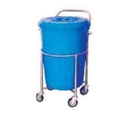 Yes Kay Stainless Steel & CRC Linen Trolley