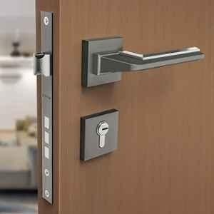 Plantex Triple Security Door Lock for Home/Main Door Lock Set with 3 Years of Warranty/Mortise Lock for Door with Brass Lock Body & Cylinder Satin Black & Matte Finish