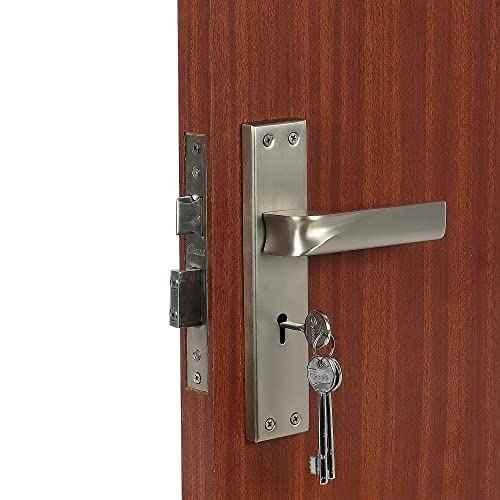 Buy Voltizi 70mm ‎Zinc ‎Satin Finish Mortise Door Long Keyed Lock