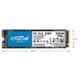 Crucial P2 250GB 3D NAND M.2 NVME PCIE Solid State Drive, CT250P2SSD8
