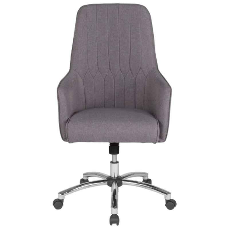 Furniturstation Leatherette Grey Gans Executive Chair, SBF_OF-27GY