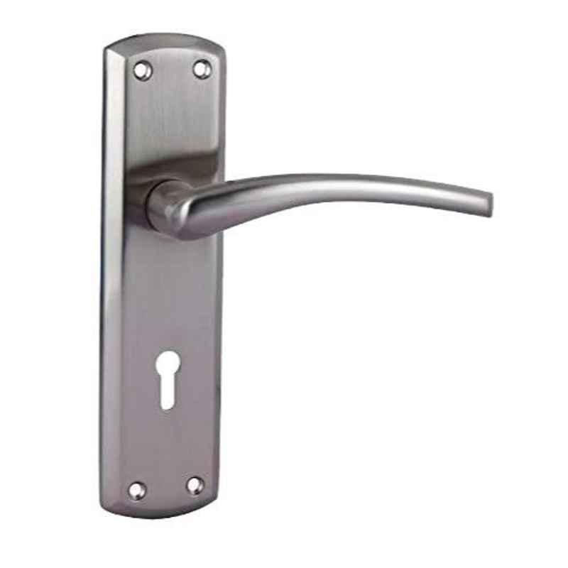 Godrej ELC 01 6 Levers Chrome Door Handle with Lock Set, 7384