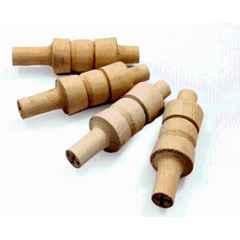 Matrica 9 inch Pine Wood Handmade Cricket Stump Bails (Pack of 4)
