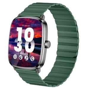 Cellecor VISION M10 2.01 inch 410x502p HD AMOLED Rectangle Green Smart Watch with 10 Days Battery Backup