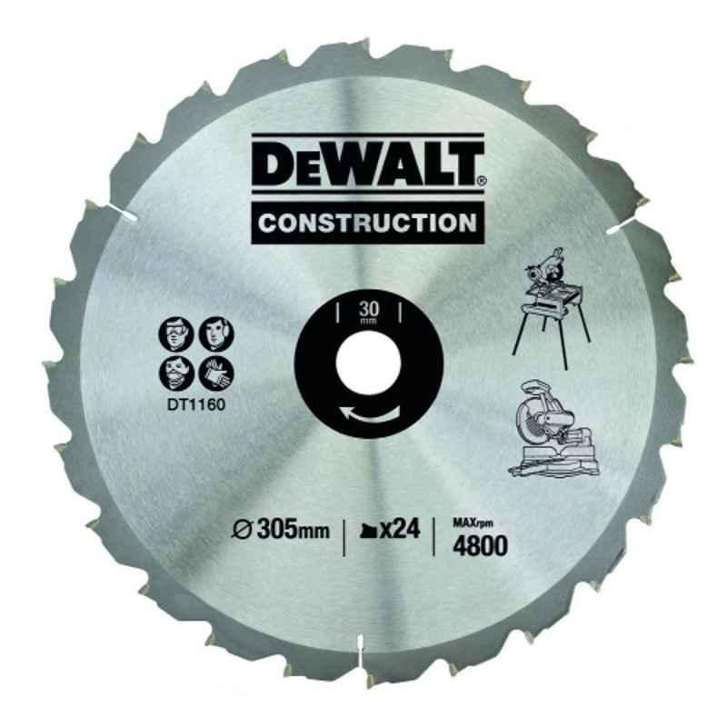 Dewalt 305x30mm 24 Teeth Circular Saw Blade, DT1160-QZ