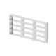 Godrej Altius Lite 1000x400x2500mm Steel Light Grey Storage Rack with 5 Layers (Pack of 3)