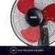 Usha Colossus 70W 3 Blade Red Wall Fan, 141024150R, Sweep: 400 mm