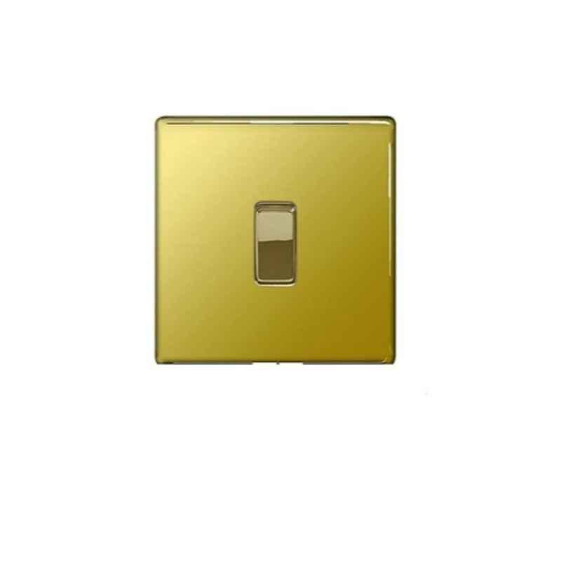 Bg Electrical FPB1212 Gang 2-Way Metal Brushed Stainless Steel Light Switch